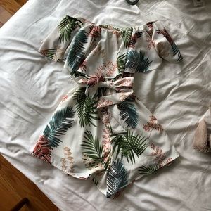 Perfect tropical romper